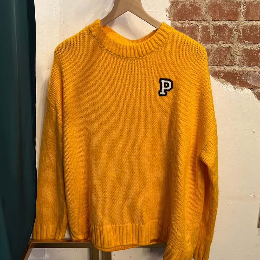 Varsity Yellow Sweater